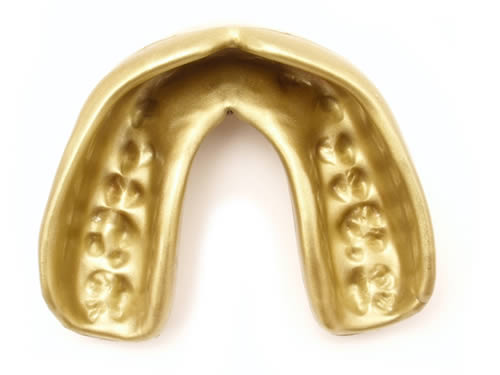 Gold gum shield