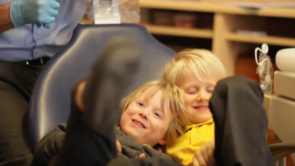 Children at 6 monthly checkup