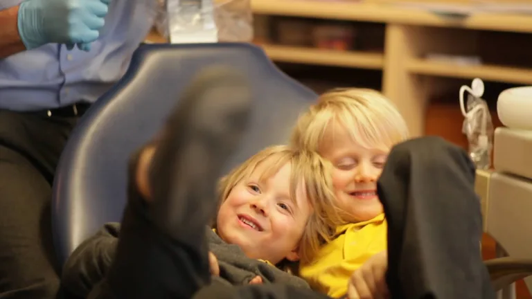 Children at 6 monthly checkup